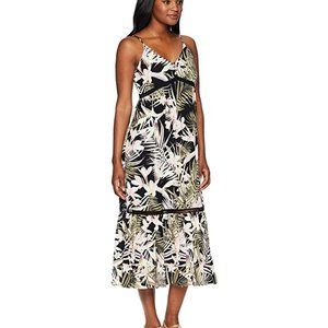 NWT CeCe Pink Sands Collection V-Neck Sun Dress